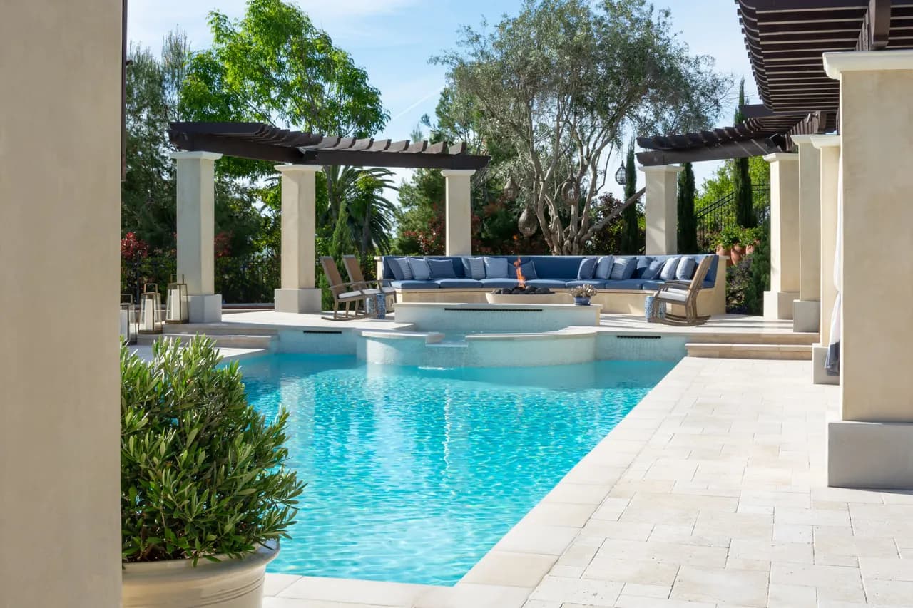 Gallery photos for 1,200 sq ft Custom Pool House Built for a Rancho Santa Fe Estate: Image #9