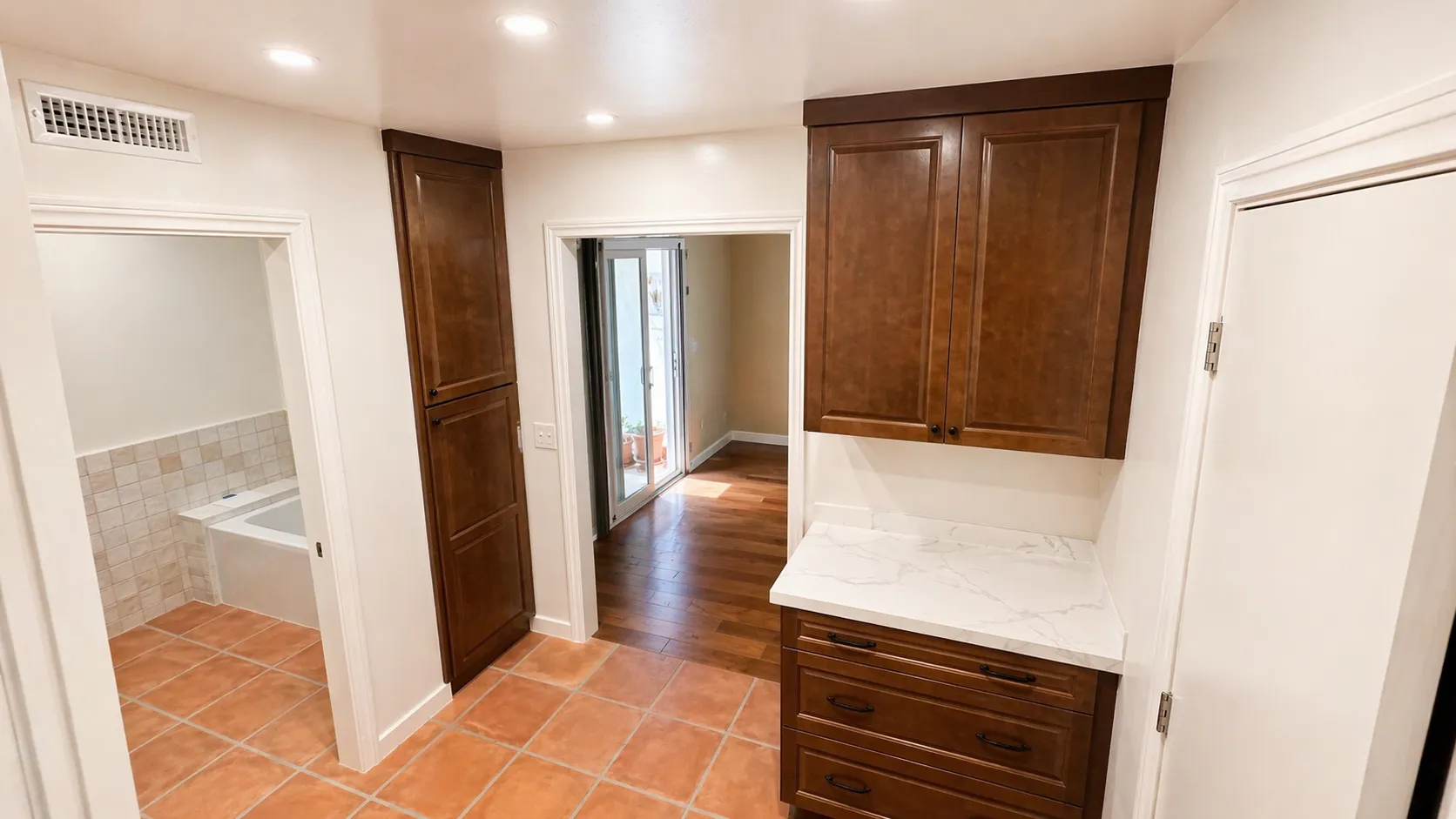 Gallery photos for Modern Spanish Master Bathroom Remodel With Warmth and Character: Image #1
