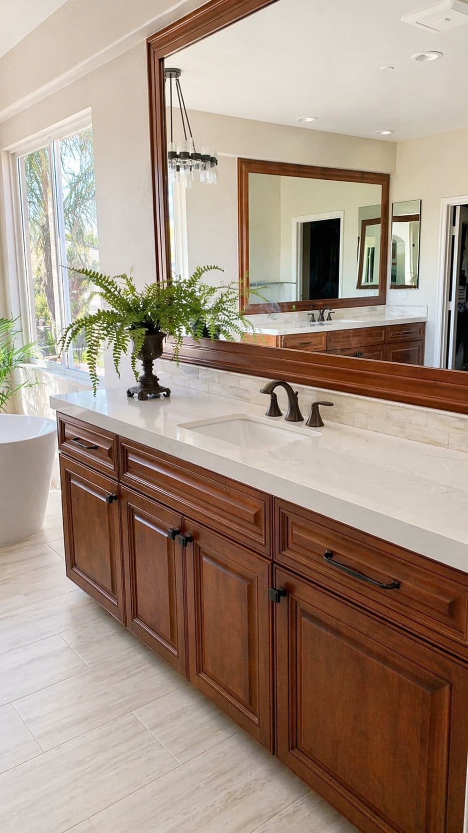 Gallery photos for Master Bathroom Remodel with Spa-Like Luxury Finishes: Image #1